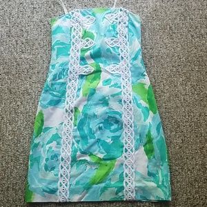 Poolside blue First Impressions dress